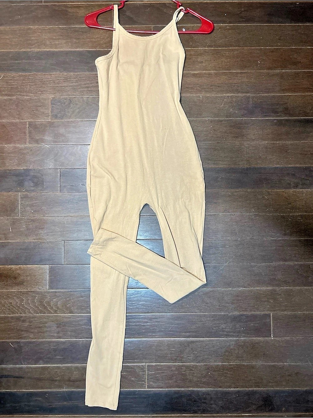 Popular 21 Beige Jumpsuit Size Medium